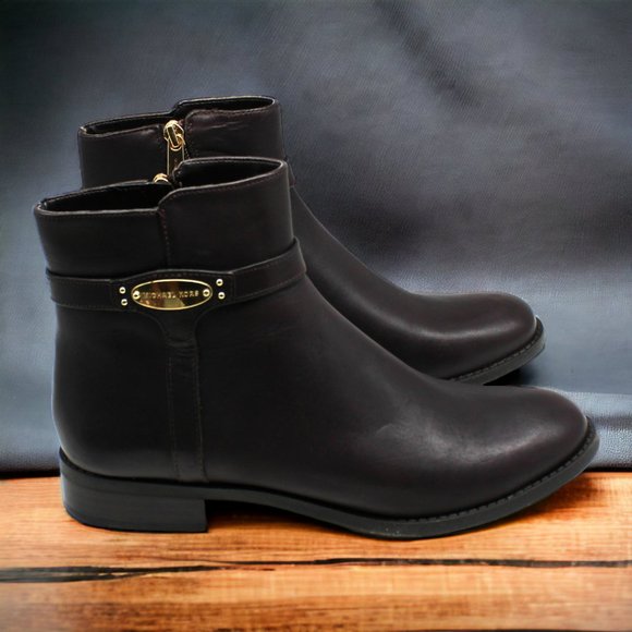 Michael Michael Kors Women's Finley Tailored Ankle Booties Women's Shoes - Picture 6 of 8